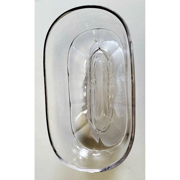 EAPG Frosted Lion Compote Base Gillinder & Sons Early American Pressed Glass - Picture 7 of 9